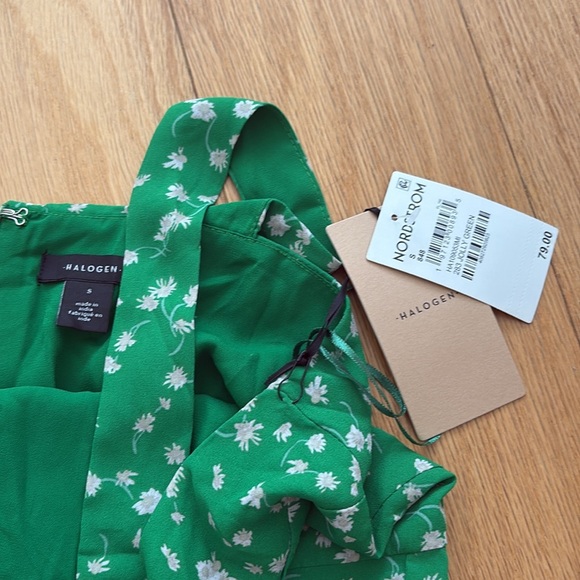 Green floral dress - Picture 5 of 5